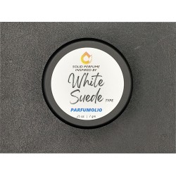White Suede Solid Perfume